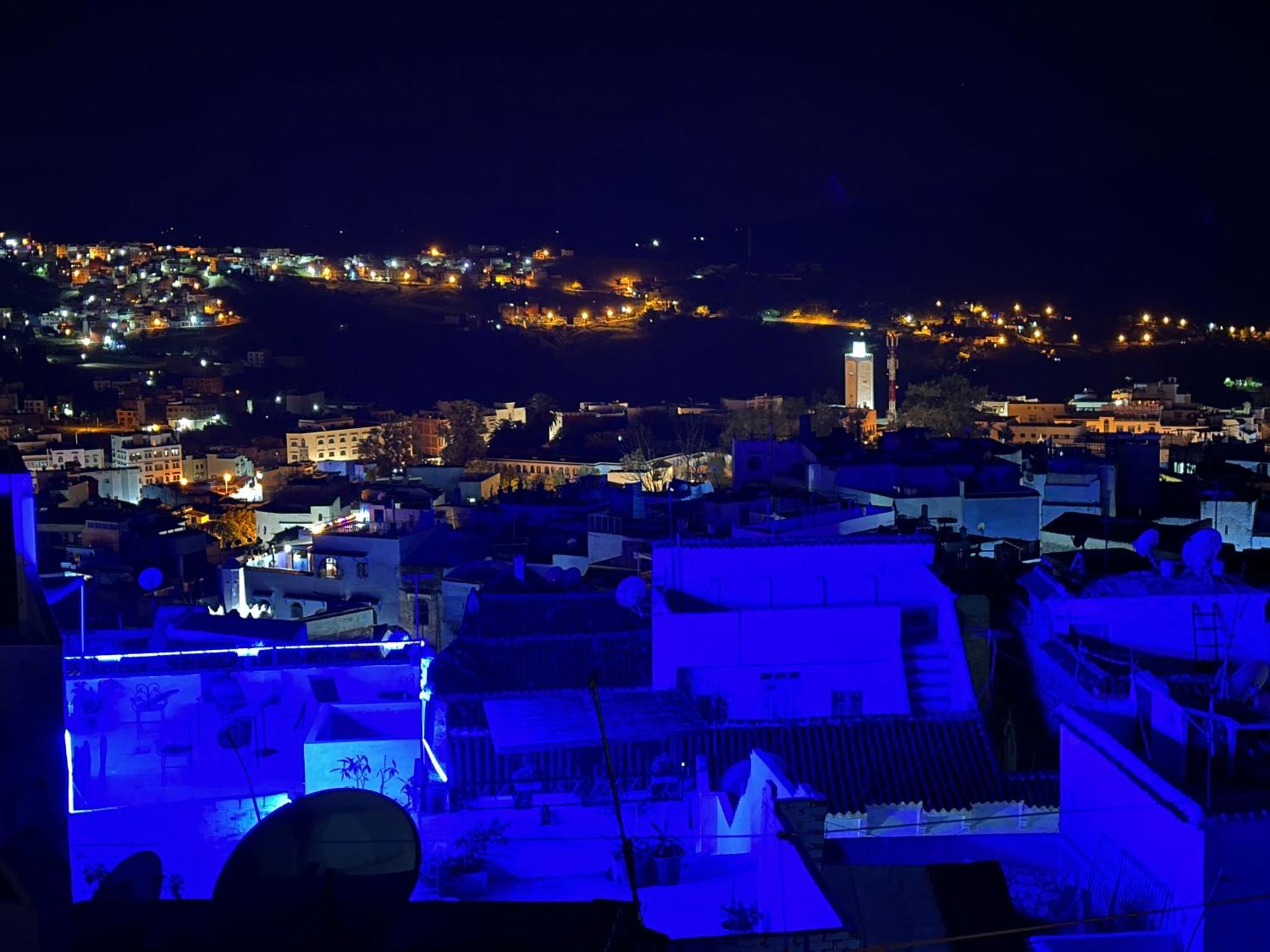 Dar Al Mansoura Riad Chefchaouen Bagian luar foto