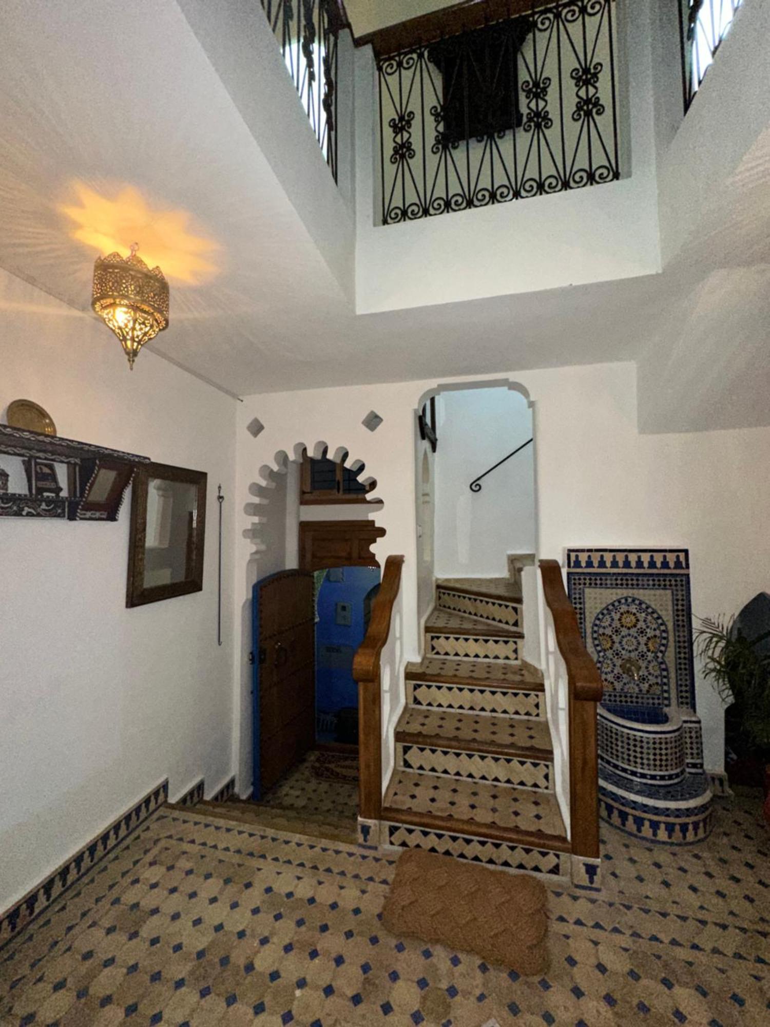 Dar Al Mansoura Riad Chefchaouen Bagian luar foto