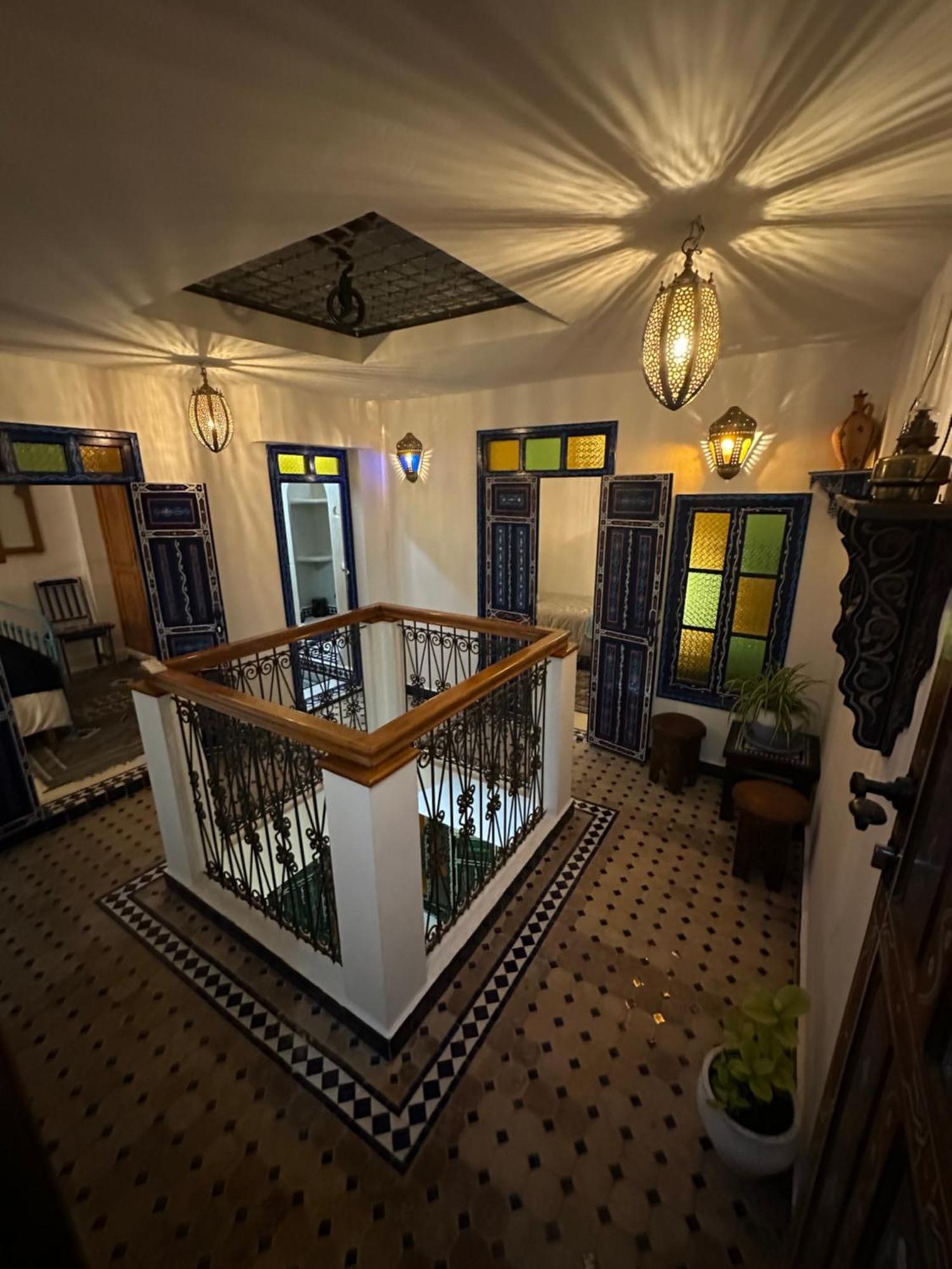 Dar Al Mansoura Riad Chefchaouen Bagian luar foto