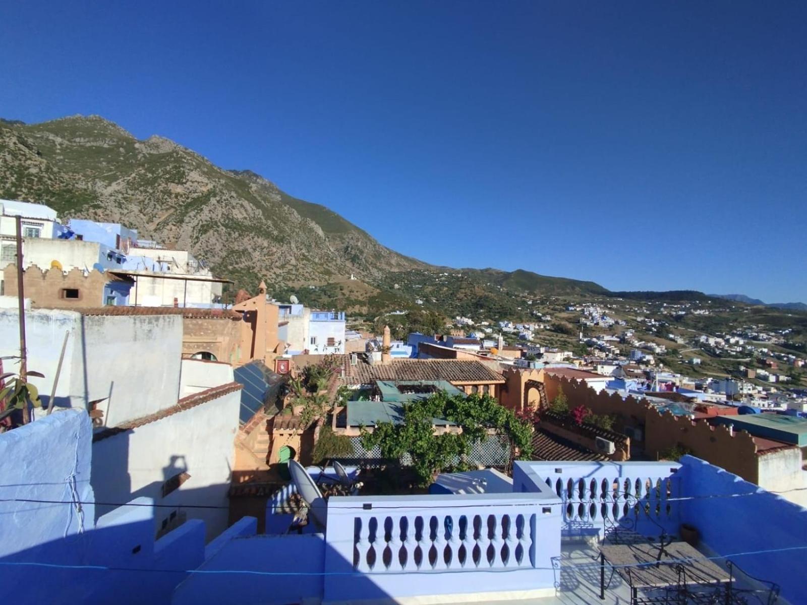 Dar Al Mansoura Riad Chefchaouen Bagian luar foto