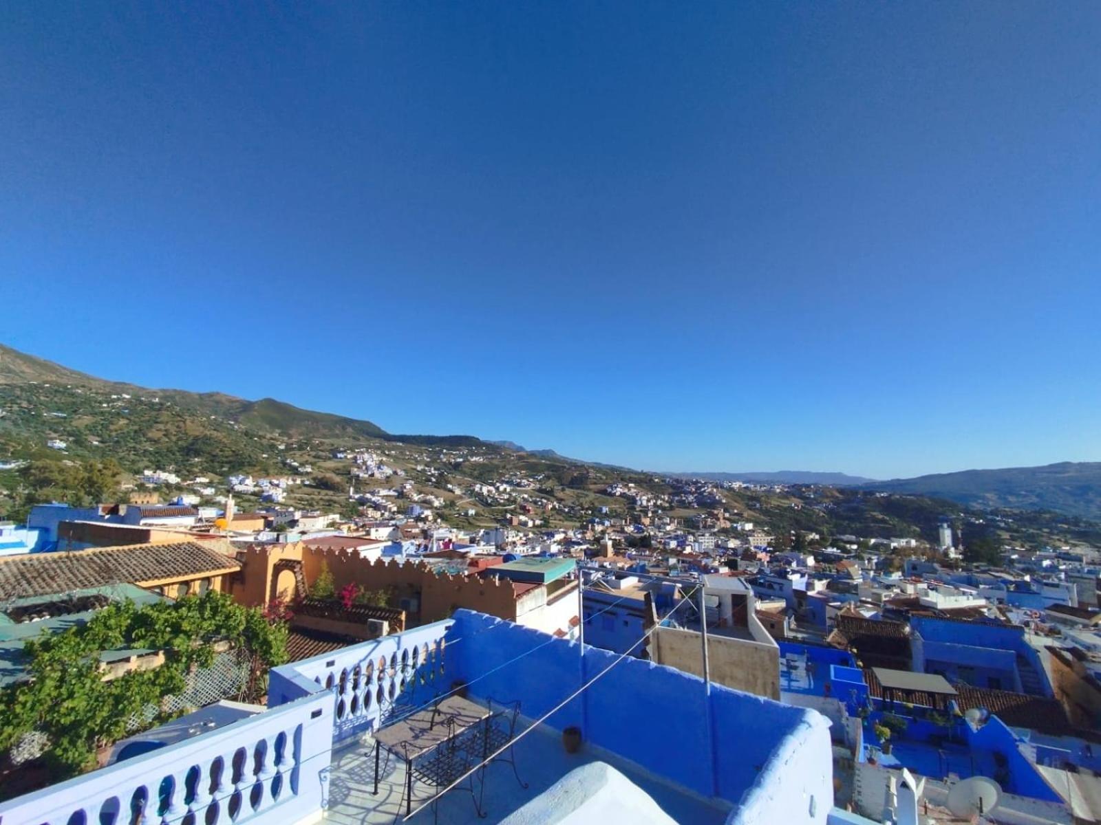 Dar Al Mansoura Riad Chefchaouen Bagian luar foto