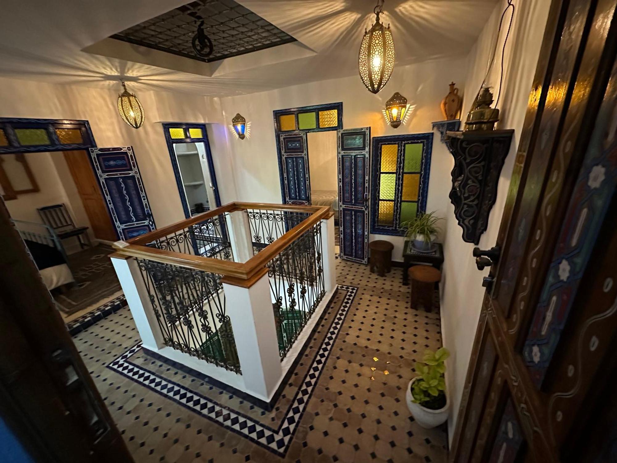Dar Al Mansoura Riad Chefchaouen Bagian luar foto