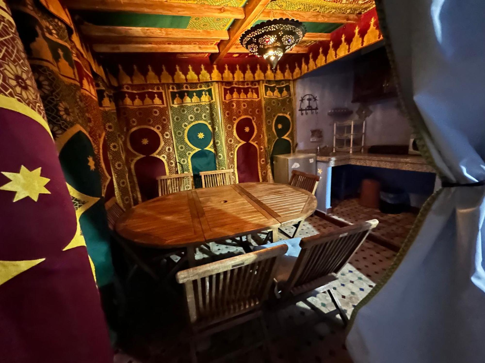 Dar Al Mansoura Riad Chefchaouen Bagian luar foto