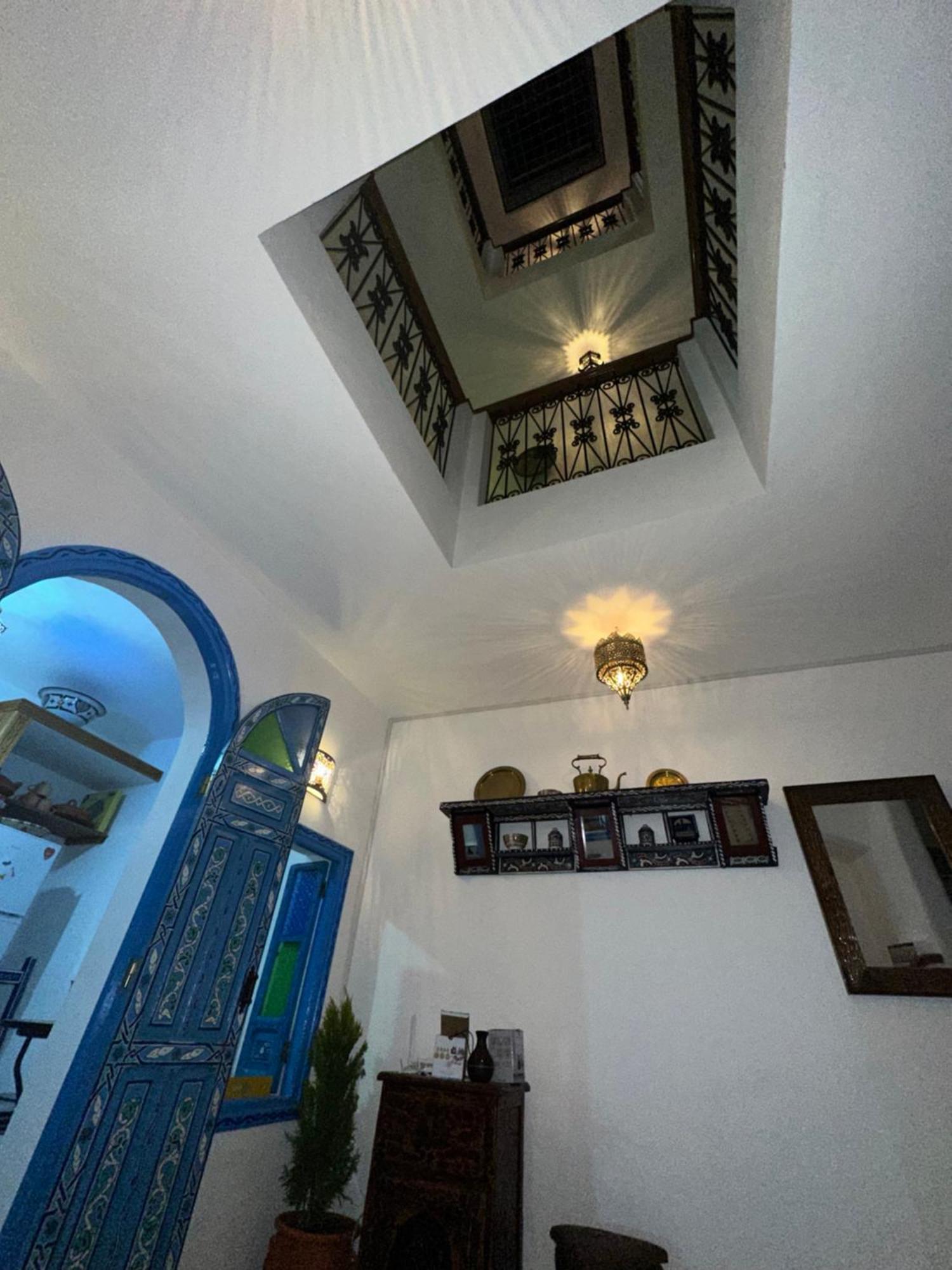 Dar Al Mansoura Riad Chefchaouen Bagian luar foto