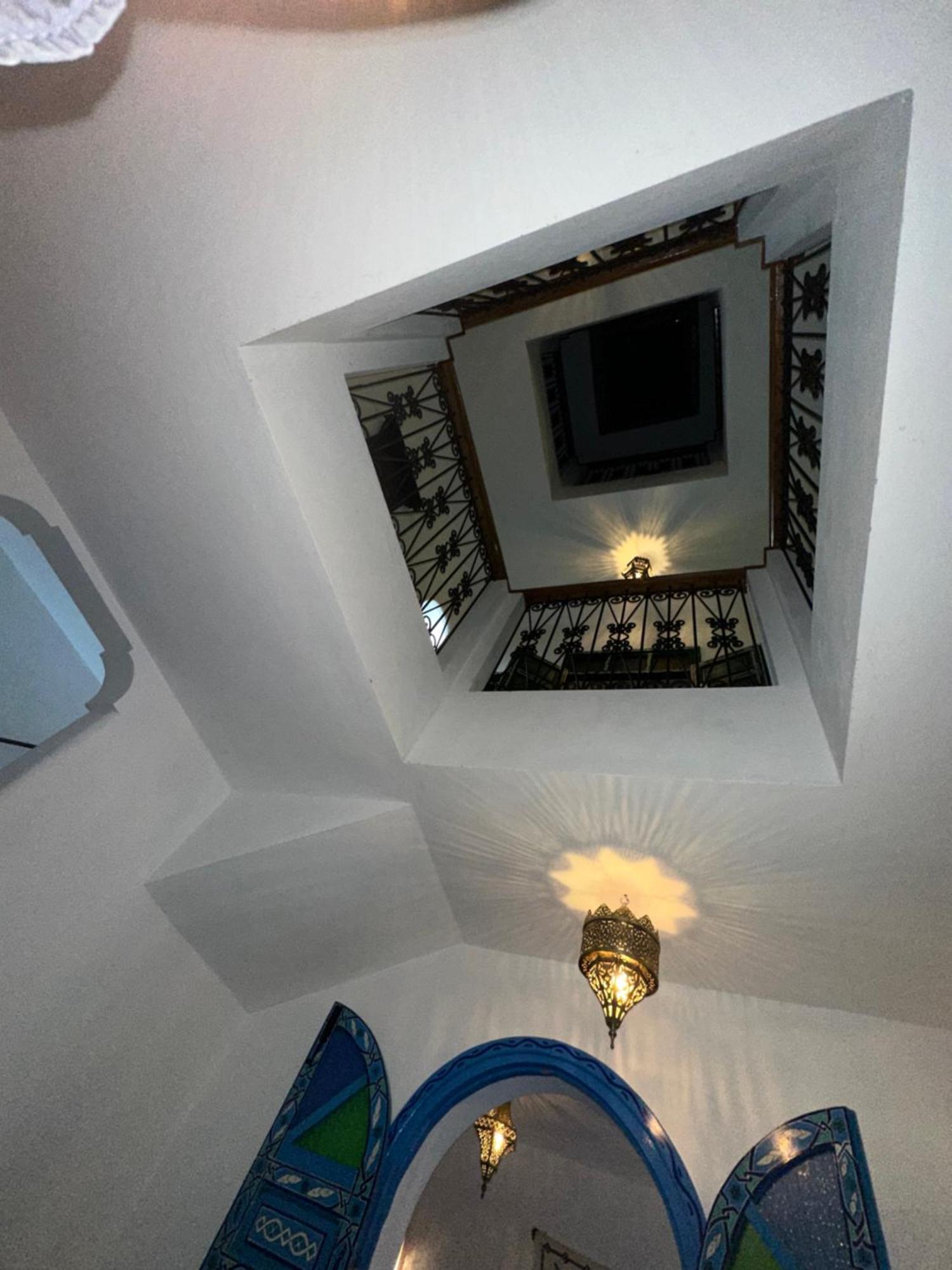 Dar Al Mansoura Riad Chefchaouen Bagian luar foto