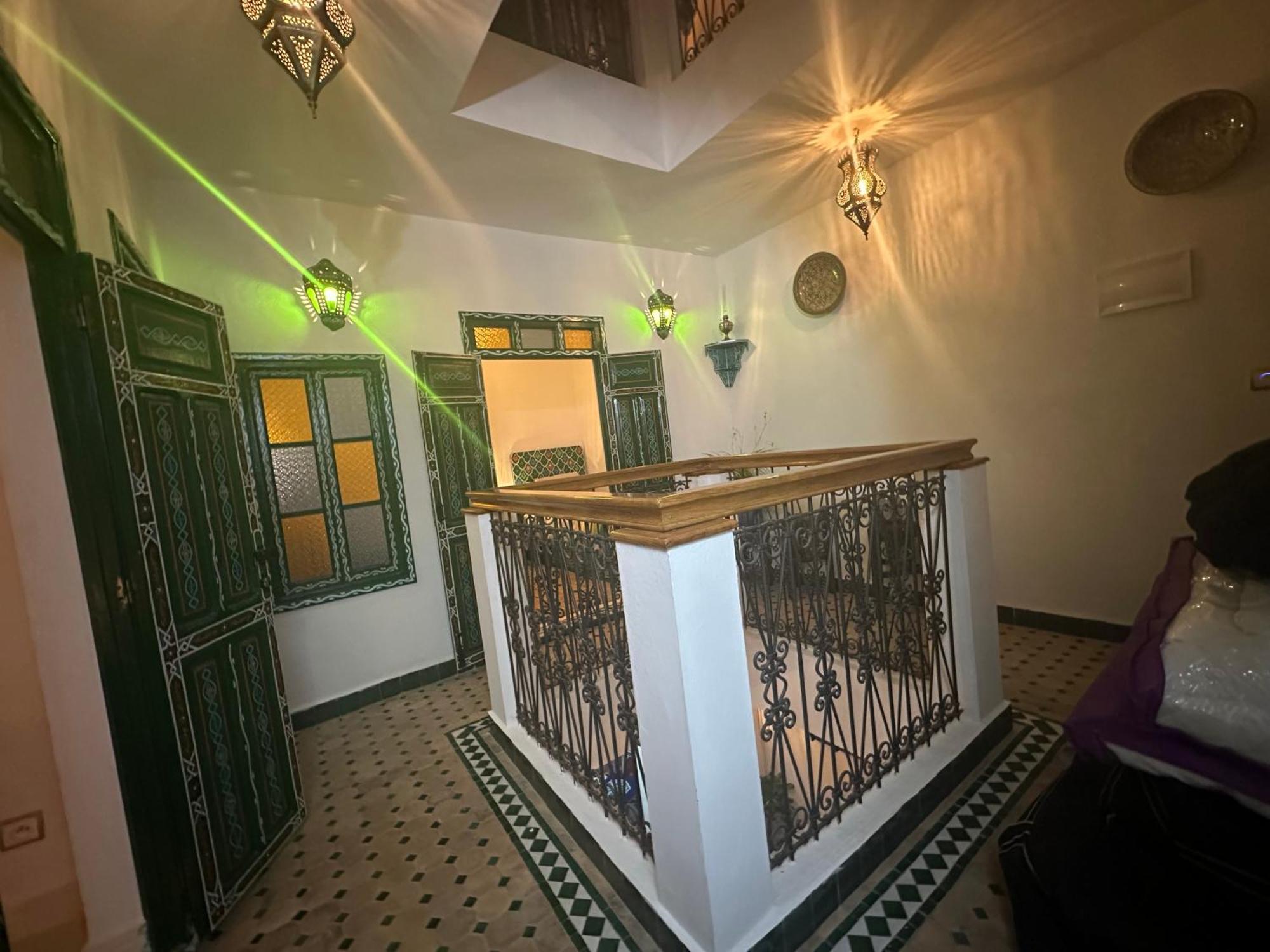 Dar Al Mansoura Riad Chefchaouen Bagian luar foto