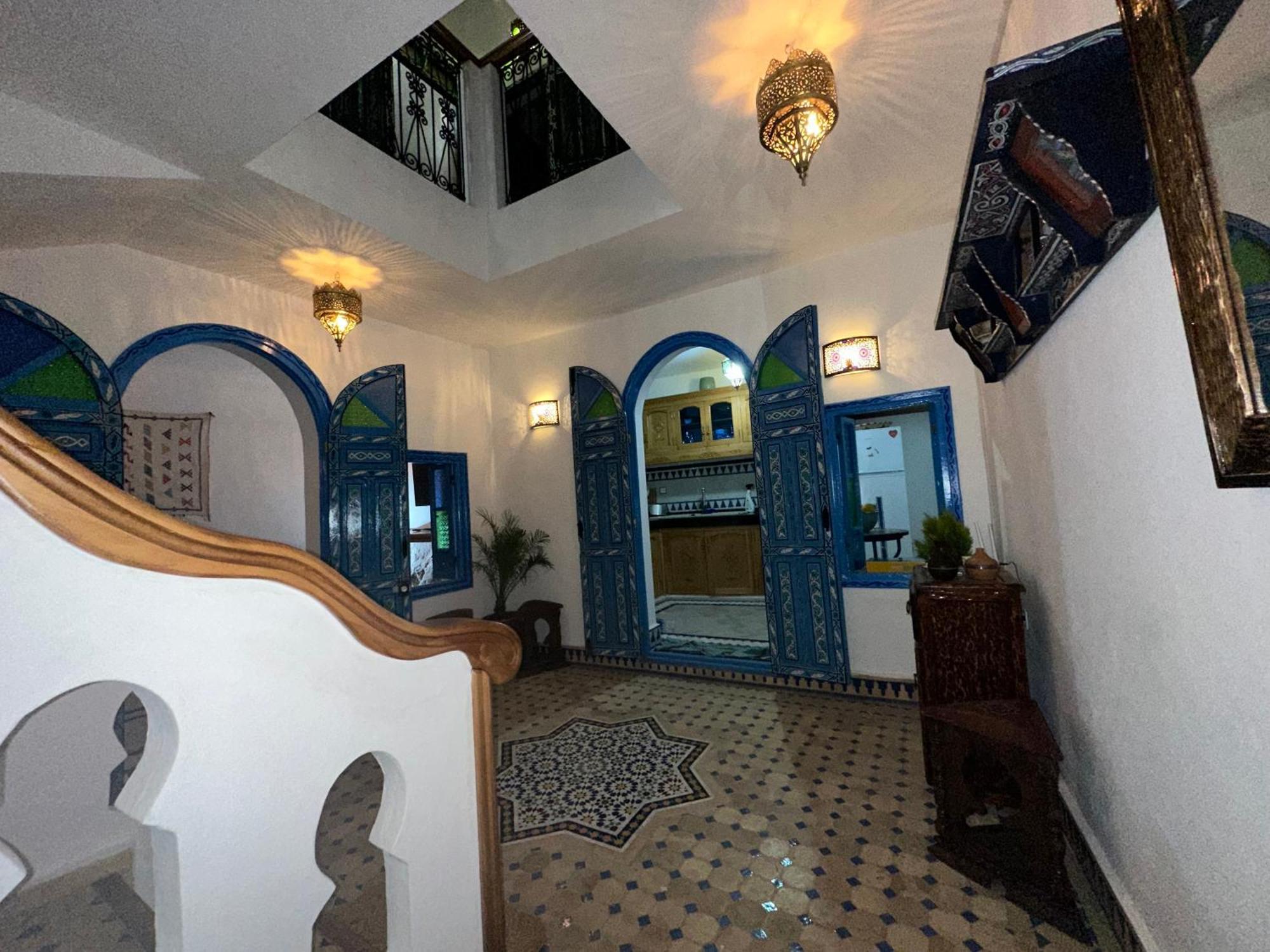 Dar Al Mansoura Riad Chefchaouen Bagian luar foto