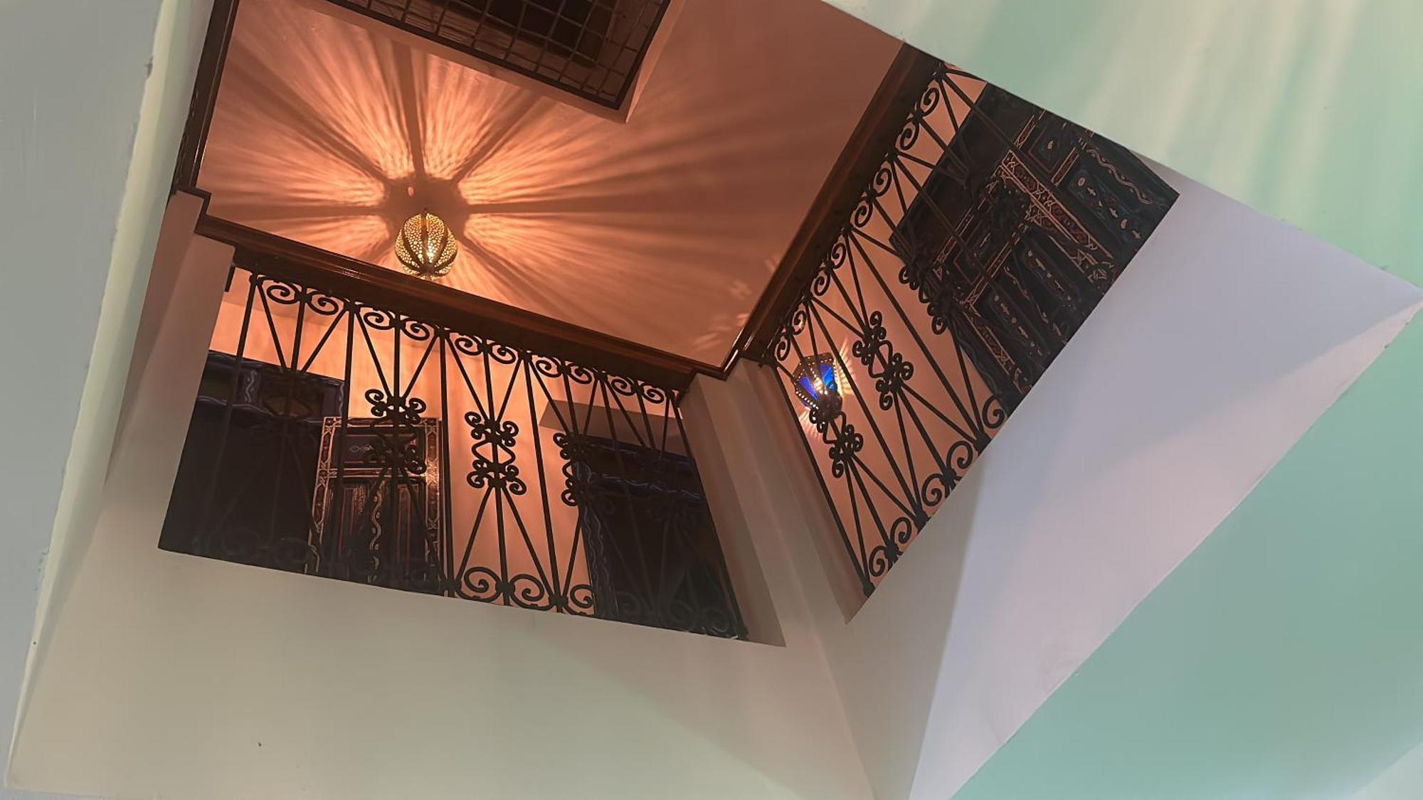 Dar Al Mansoura Riad Chefchaouen Bagian luar foto