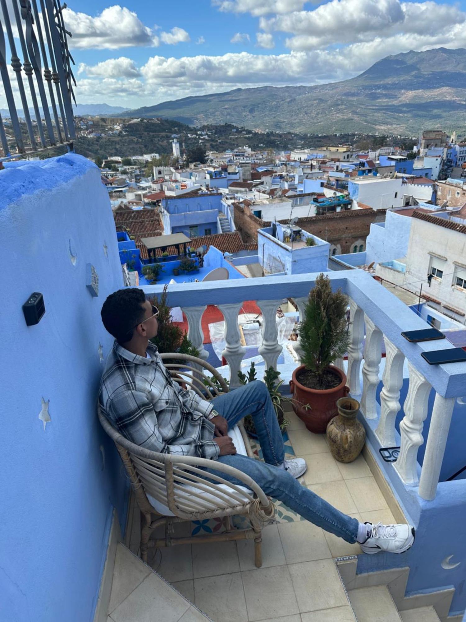 Dar Al Mansoura Riad Chefchaouen Bagian luar foto